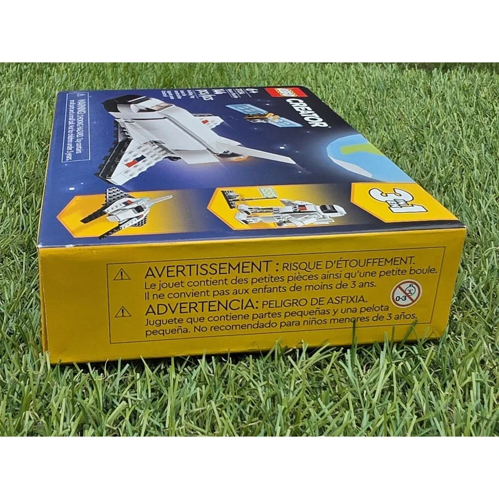 LEGO 31134 Creator 3 In 1 Space Shuttle Building Toy Set 144 Pieces For 6+ Ages